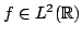 $ fin L^{2}(mathbb{R})$