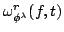 $ omega _{phi ^{lambda }}^{r}(f,t)$