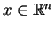 $ xin {mathbb{R}}^n$