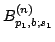 $ B^{(n)}_{p _1,b;s_1}$