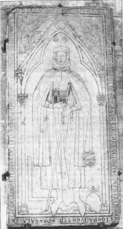 Tomb slab of Hugues Libergier